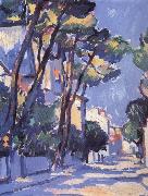 Samuel John Peploe Street Scene,France USA oil painting reproduction